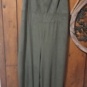Women's Olive Green Jumpsuit